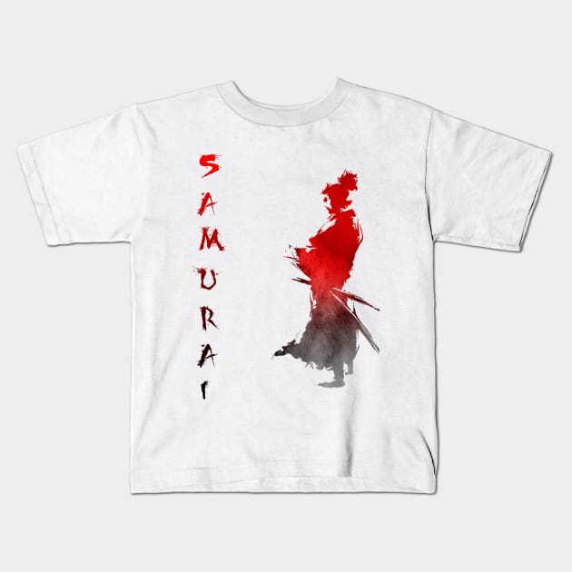 Samurai Kids T-Shirt by VekiStore